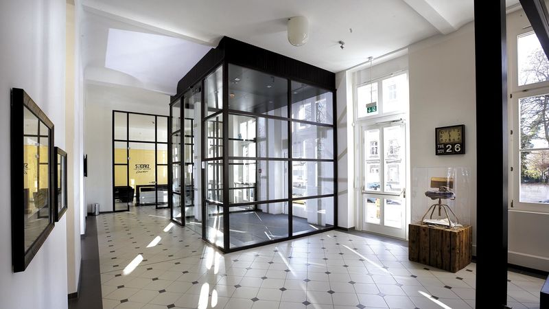 Besucher- und Schulungszentrum Eingang